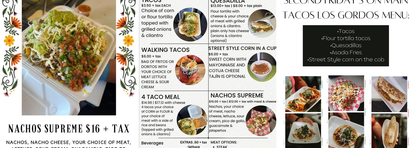 Tacos Los Gordos Menu