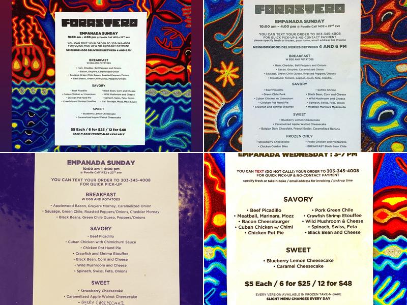 Foodie Call Catering Menu