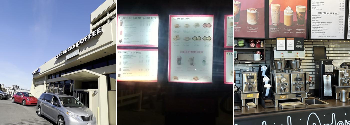 Starbucks Menu