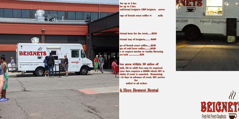 BEIGNETS 2 GO FRENCH DOUGHNUTS Menu