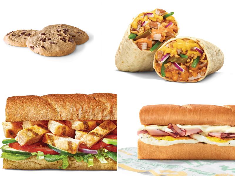 Subway Menu