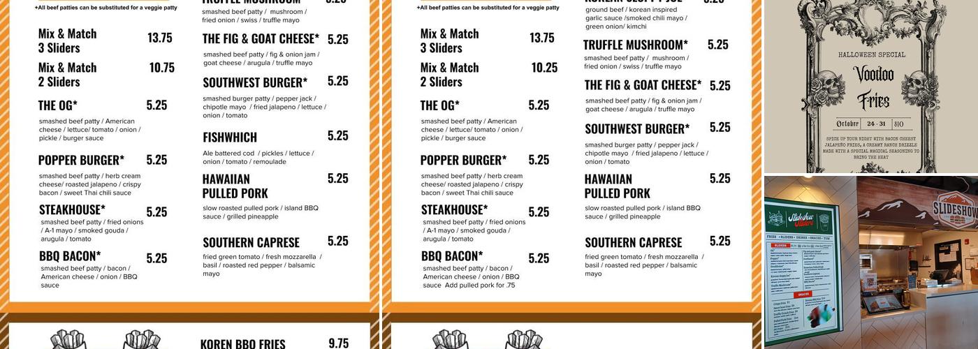 Slideshow Sliders Menu