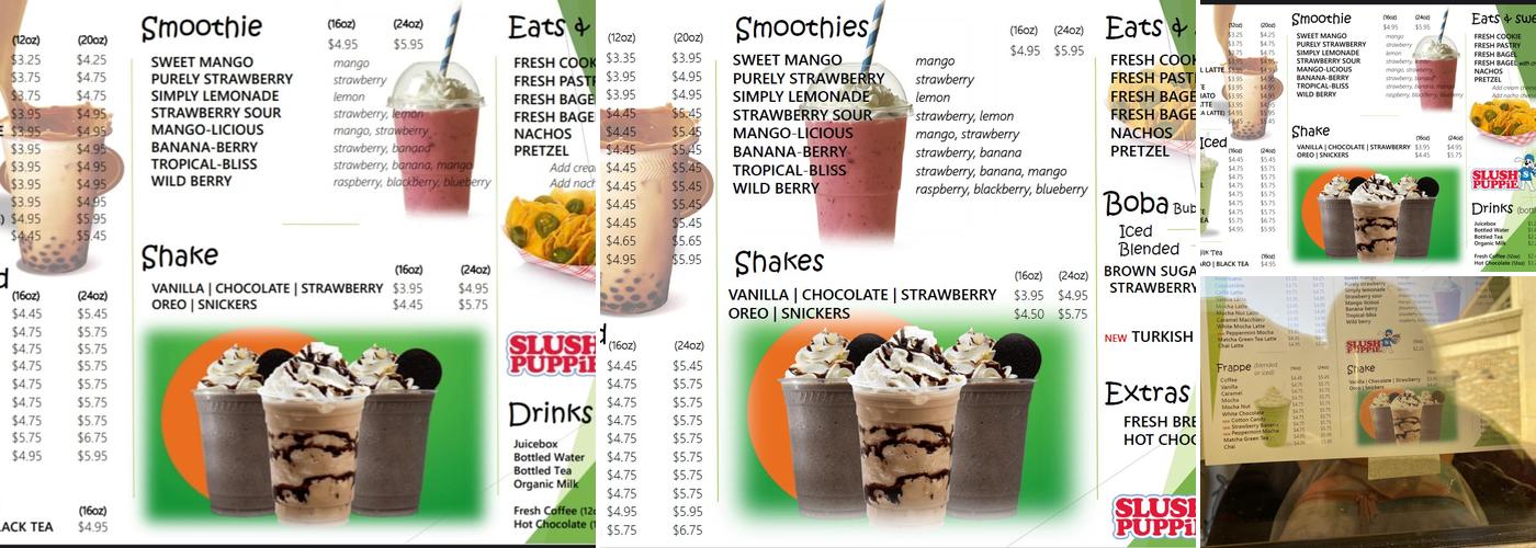 Rancho Cafe Menu