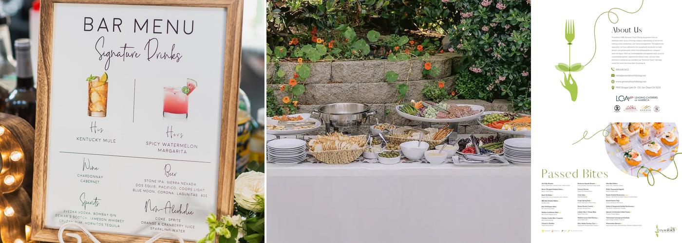 Personal Touch Dining Menu