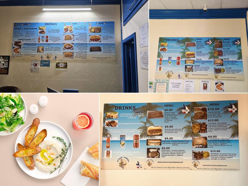 Antojitos Caribenos Menu