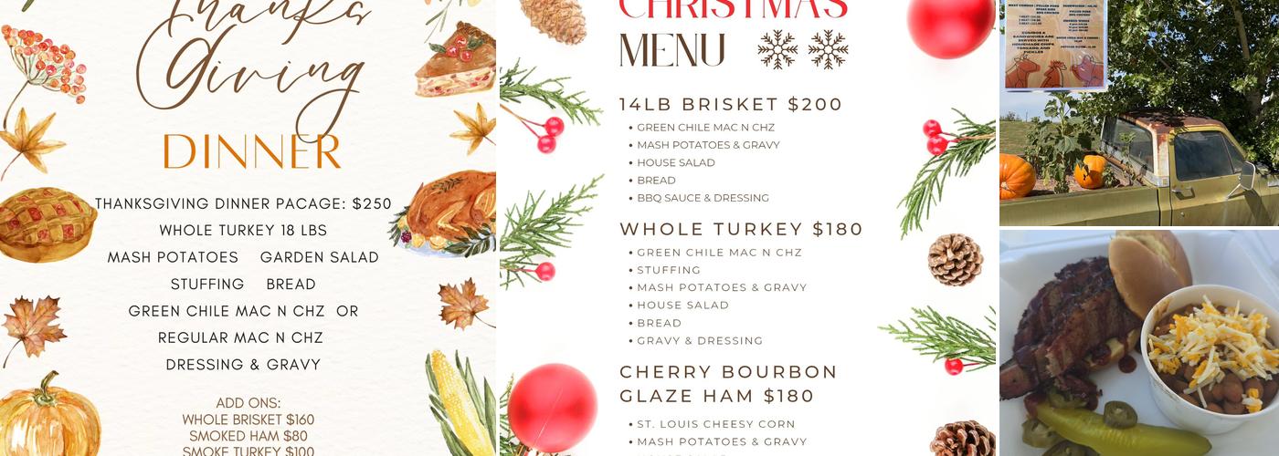 Up in Smoke El Paso BBQ Menu