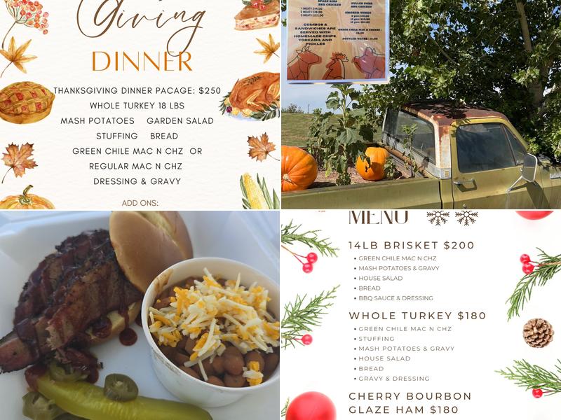 Up in Smoke El Paso BBQ Menu