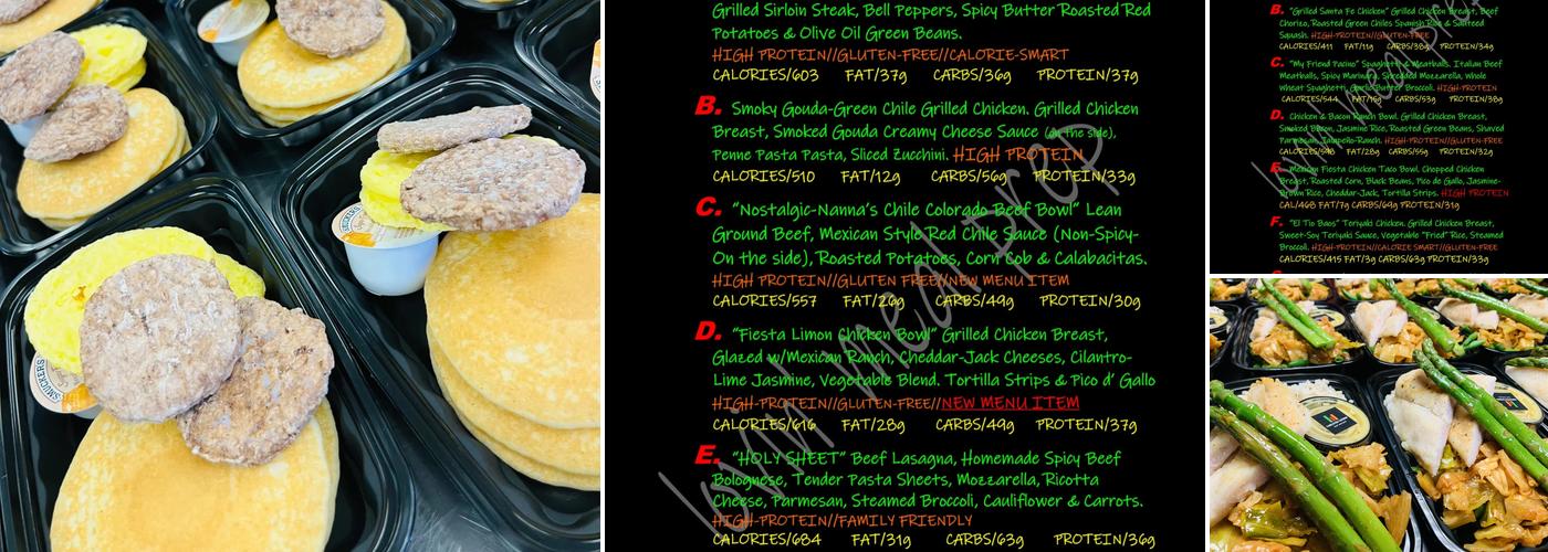 CARLITOS CATERS Menu