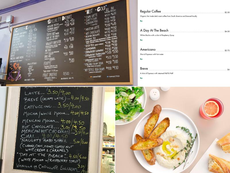 Eldorado Coffee Corral Menu