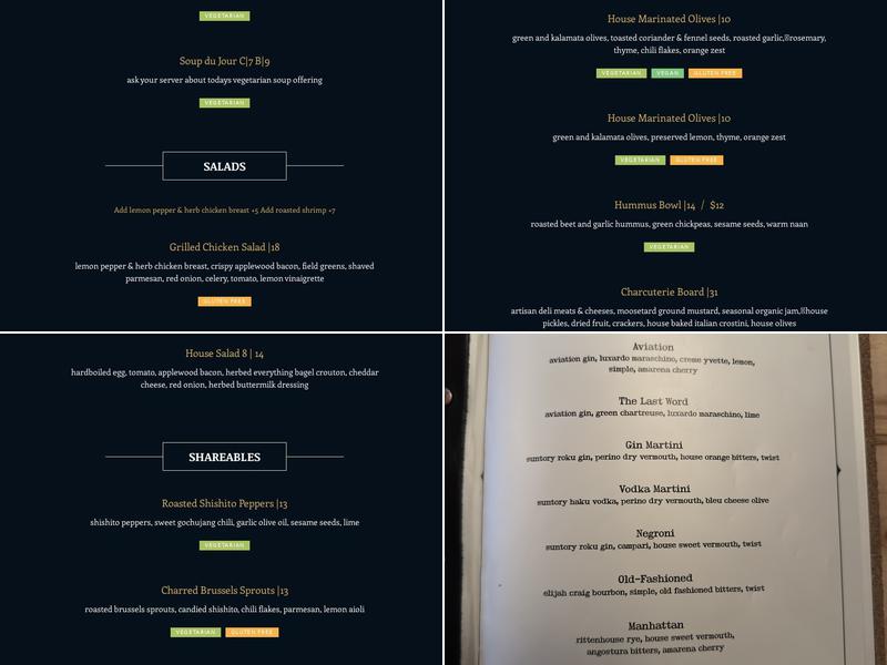 The Library Menu