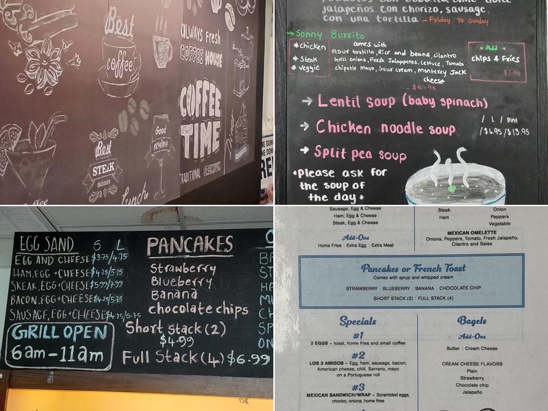 Daybreak Donuts Menu