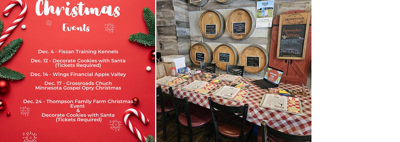 Spider Monkey's Bake Shoppe Menu