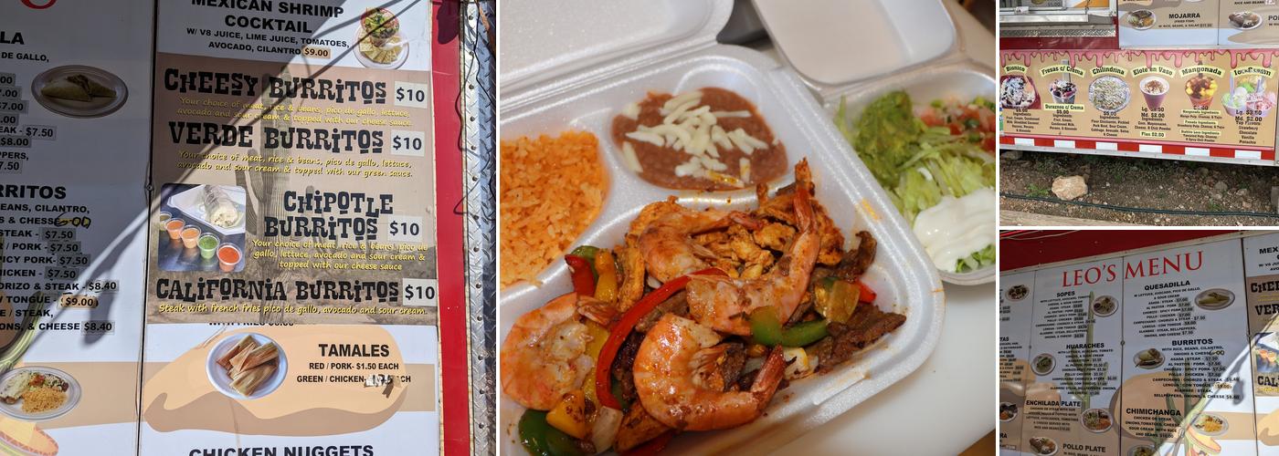 Taqueria Leo's - Lake Fayetteville Menu