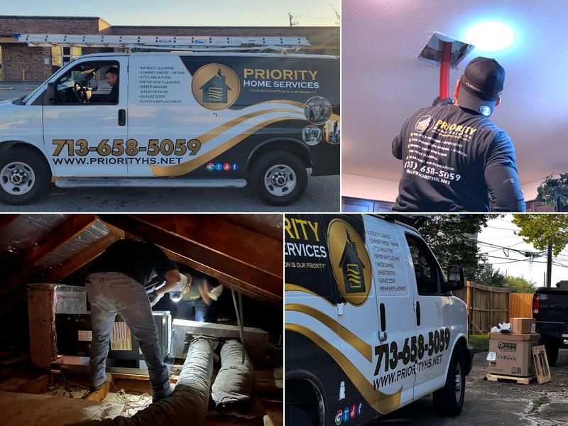 Priority Home Services Air Duct Cleaning Houston