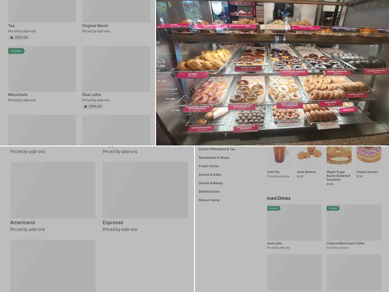 Dunkin' Menu