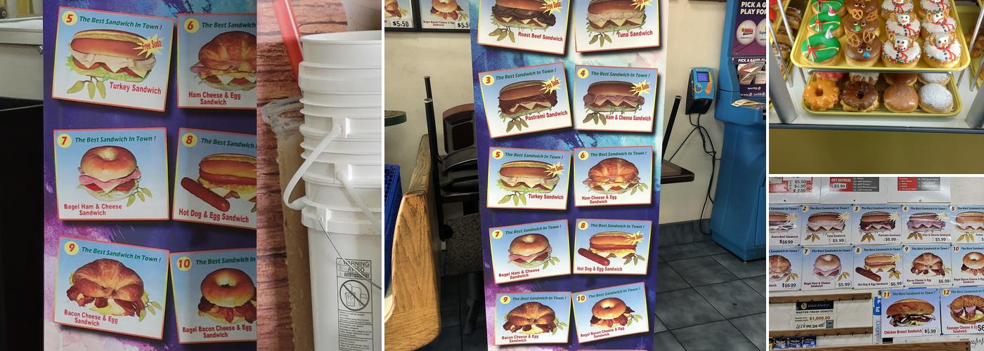 MASTER FRESH DONUTS Menu