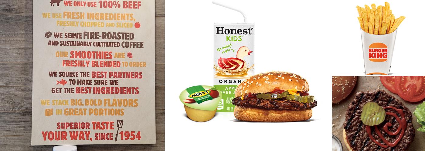 Burger King Menu