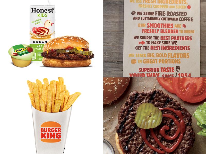 Burger King Menu