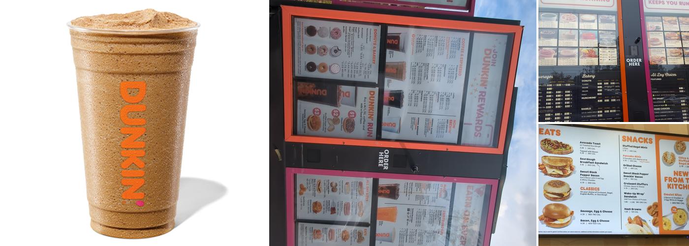 Dunkin' Menu