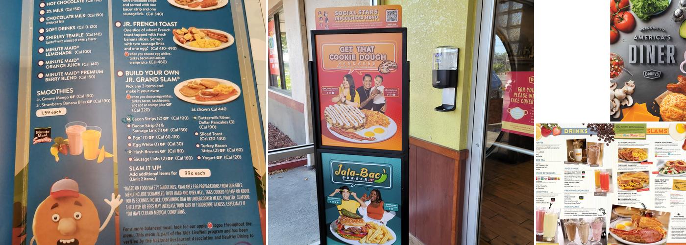 Denny's Menu
