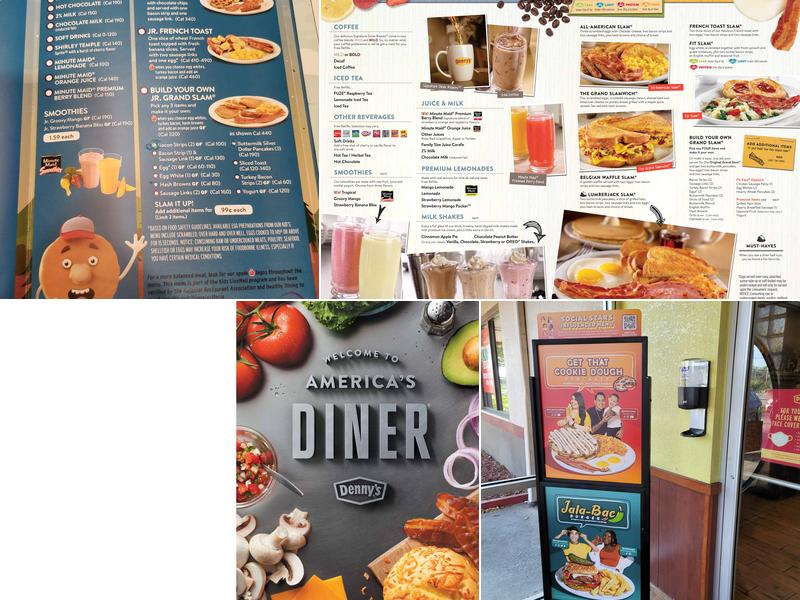 Denny's Menu