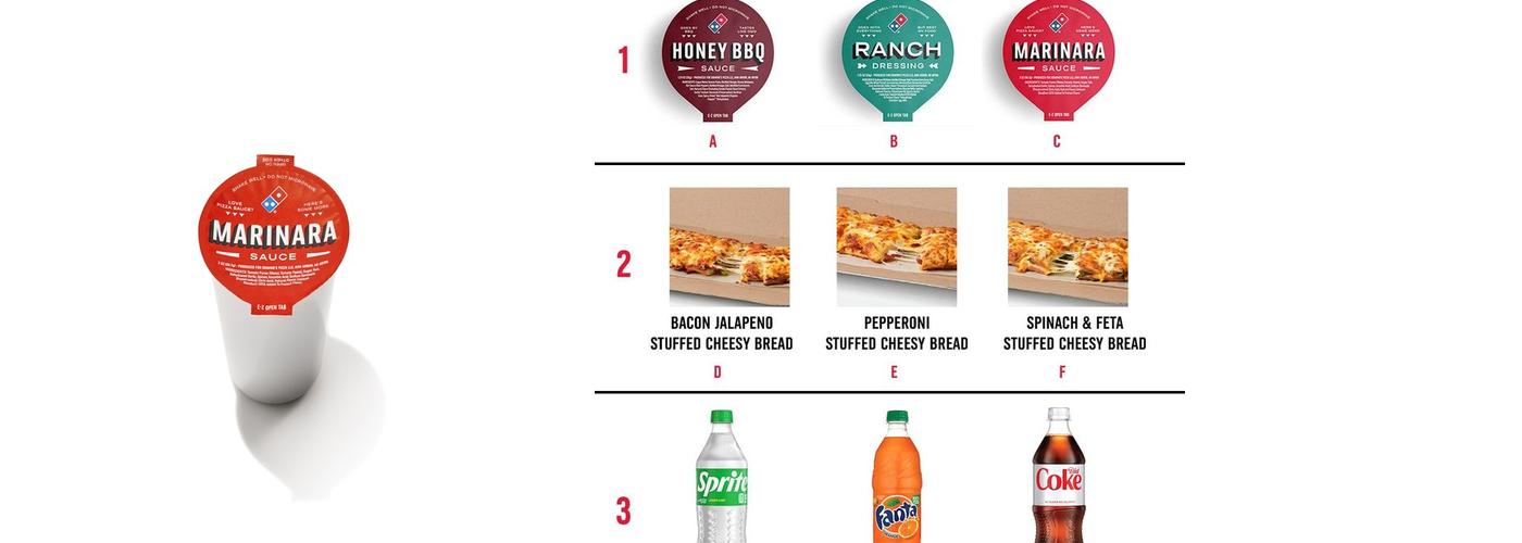 Domino's Pizza Menu