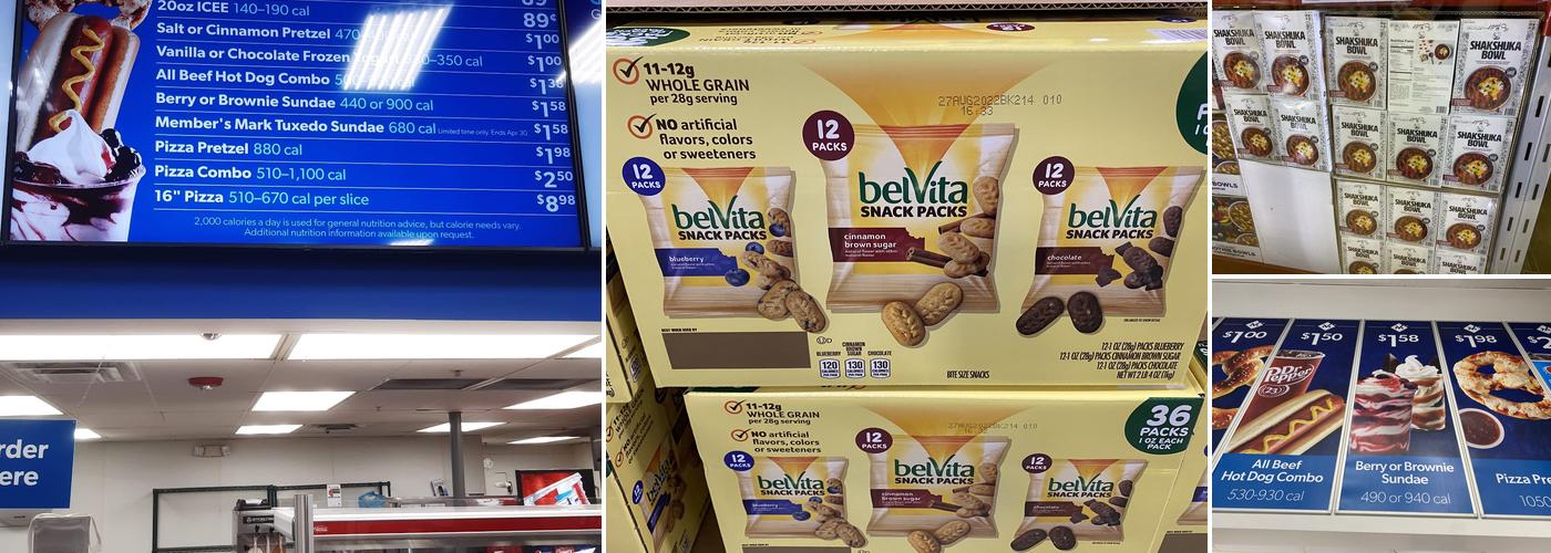 Sam's Club Cafe Menu