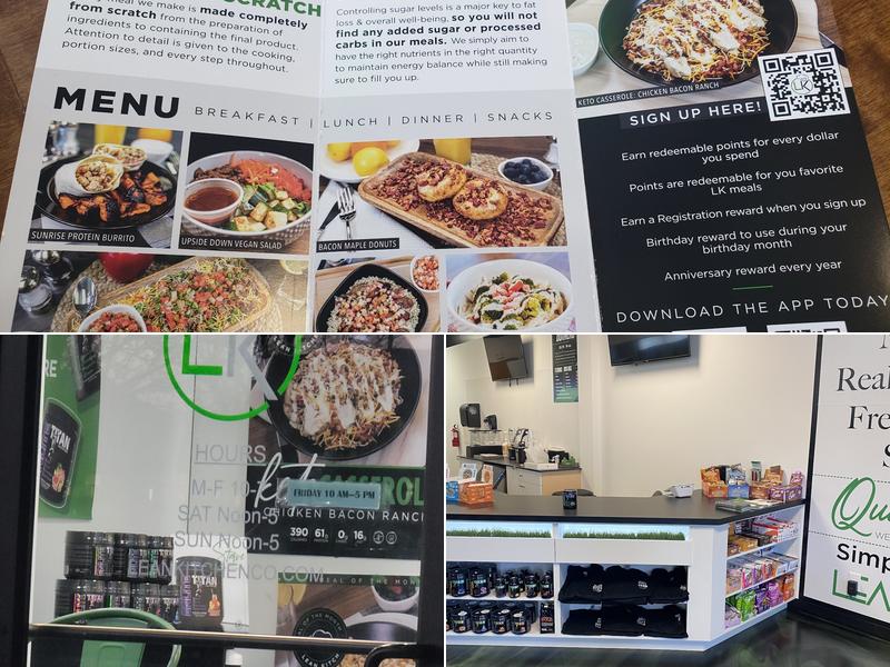 Lean Kitchen - Liberty Menu