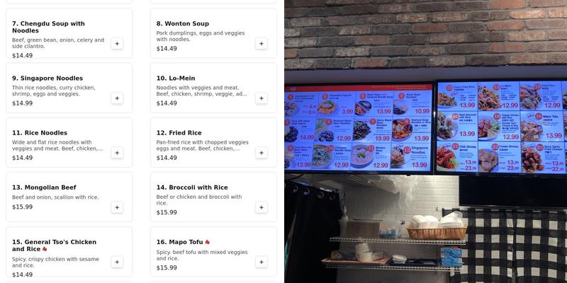 Chef Han Menu