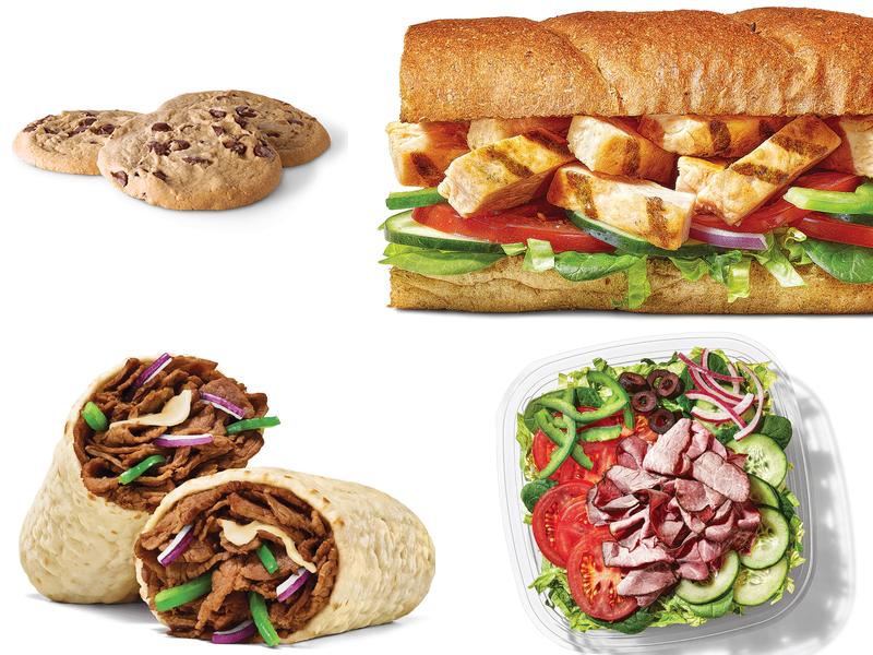 Subway Menu