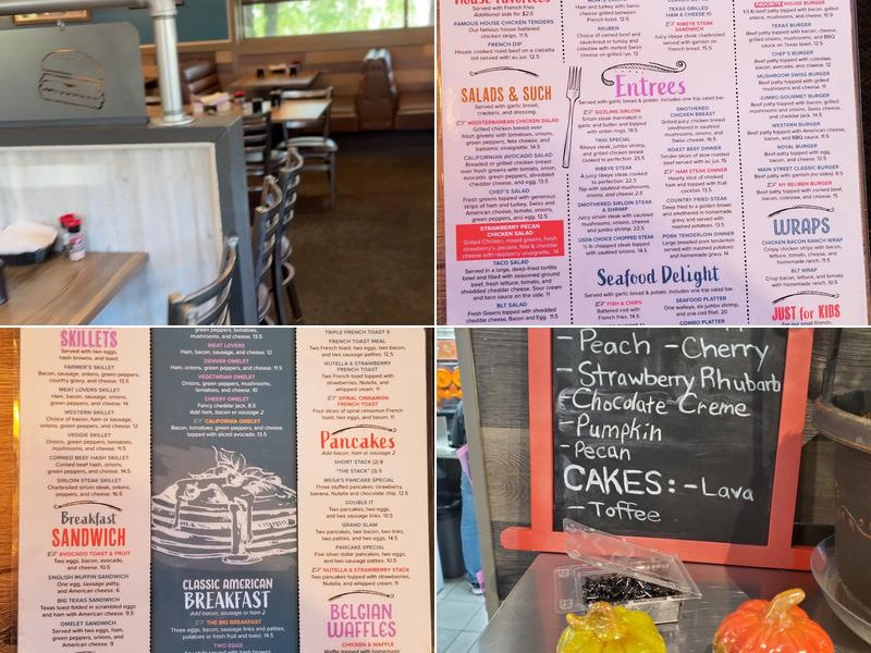 Mega's Grill and Eatery Menu