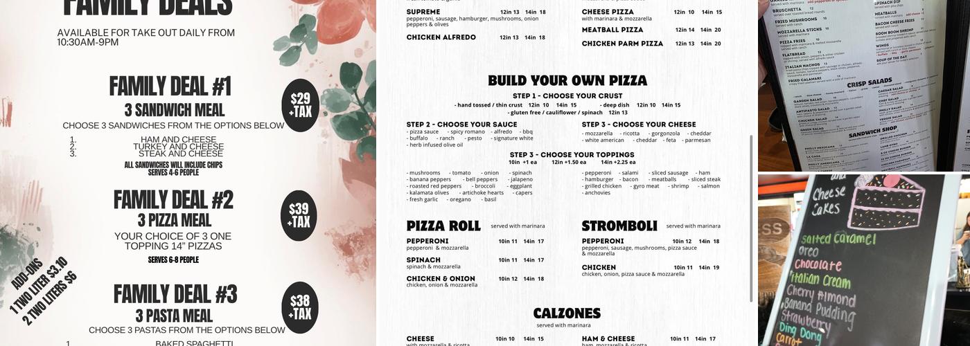 Casa Express Menu