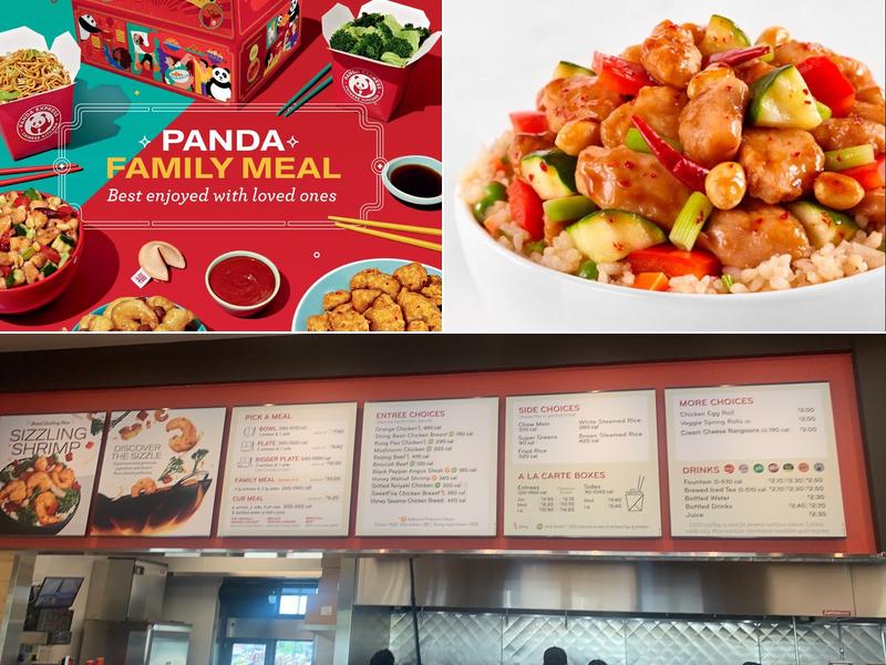 Panda Express Menu
