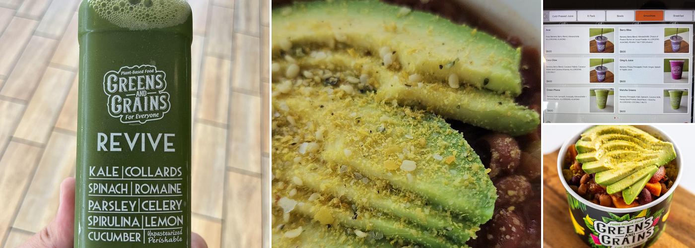 Greens and Grains Northfield Menu