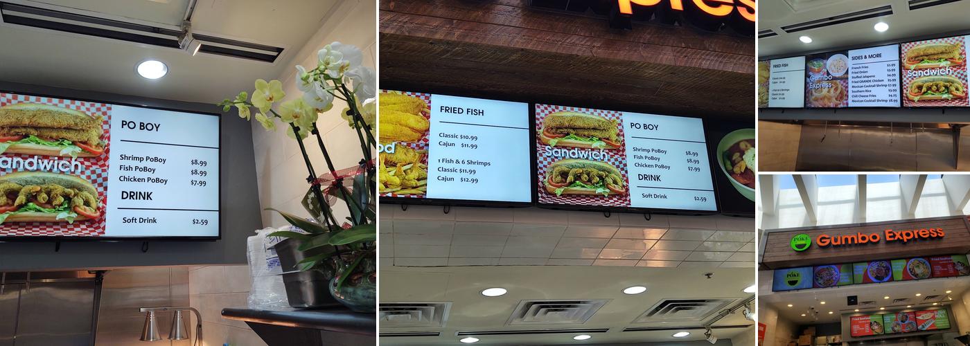 Gumbo Express Menu