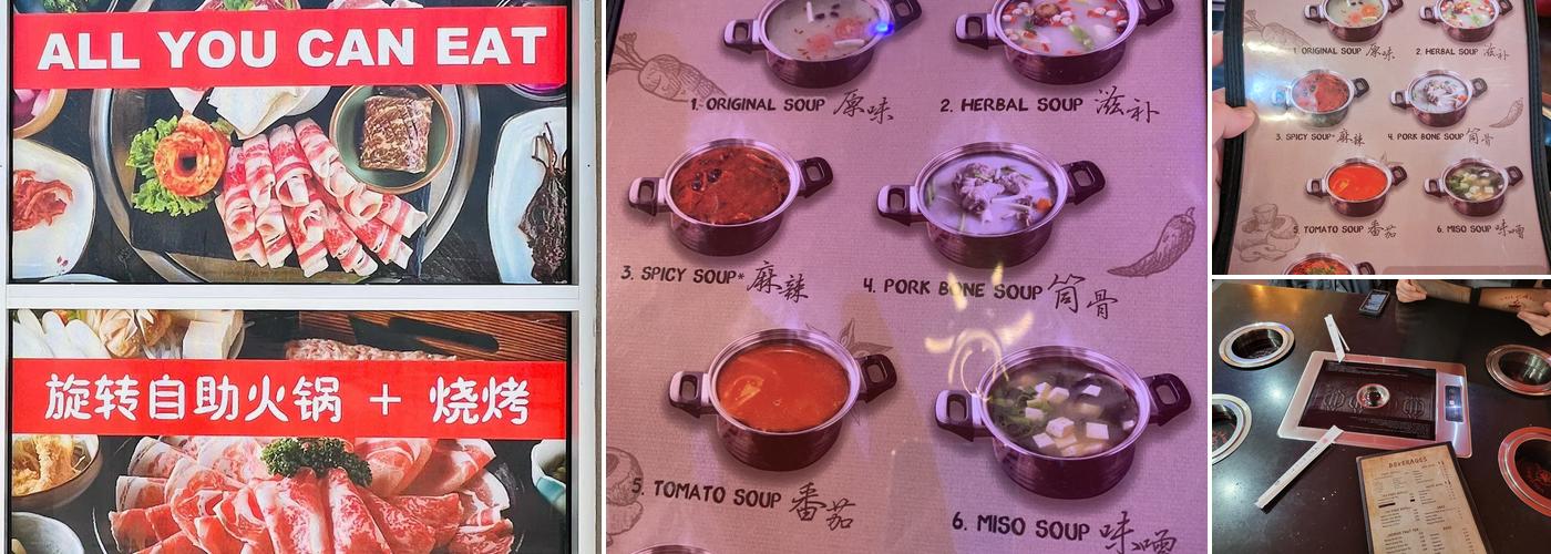 Volcano Hot Pot Carrollton Menu