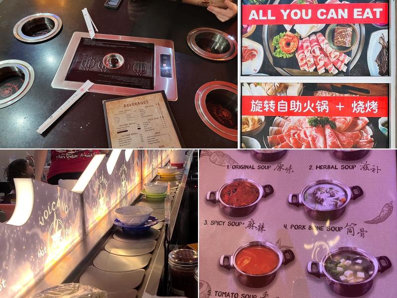Volcano Hot Pot Carrollton Menu