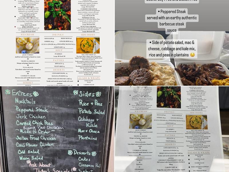 Di-Vine Plant Based Cuisine Menu
