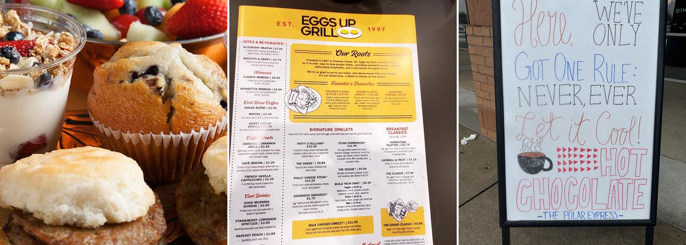 Eggs Up Grill Menu