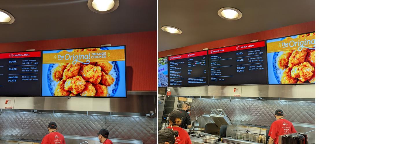 Panda Express Menu