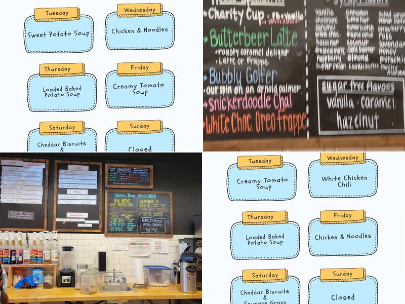 Brews Menu