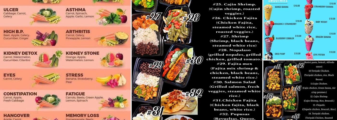 Meal Prep Terminator Menu