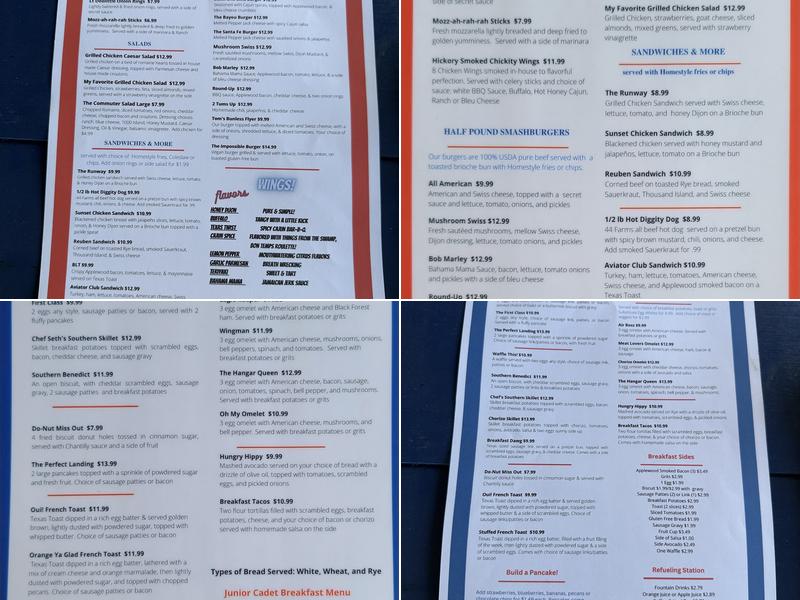 Wing It Cafe Menu