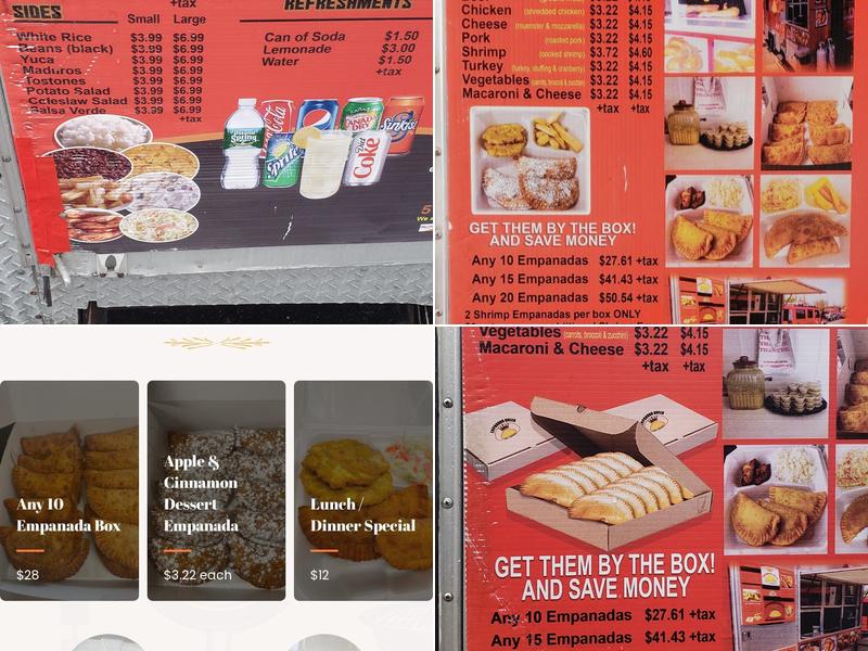 Empanada Queen Menu