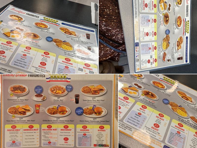 Waffle House Menu
