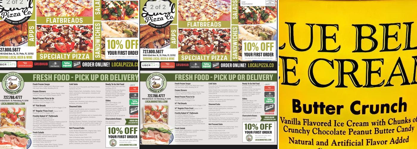 Local Market and Deli Menu