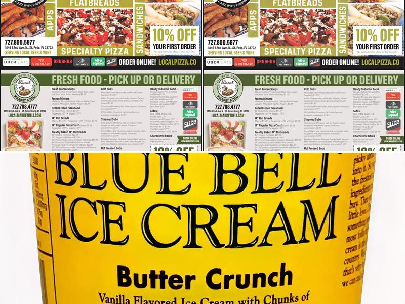 Local Market and Deli Menu