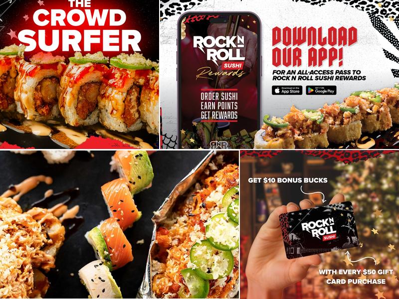 Rock N Roll Sushi 5791 Zebulon Rd, Macon