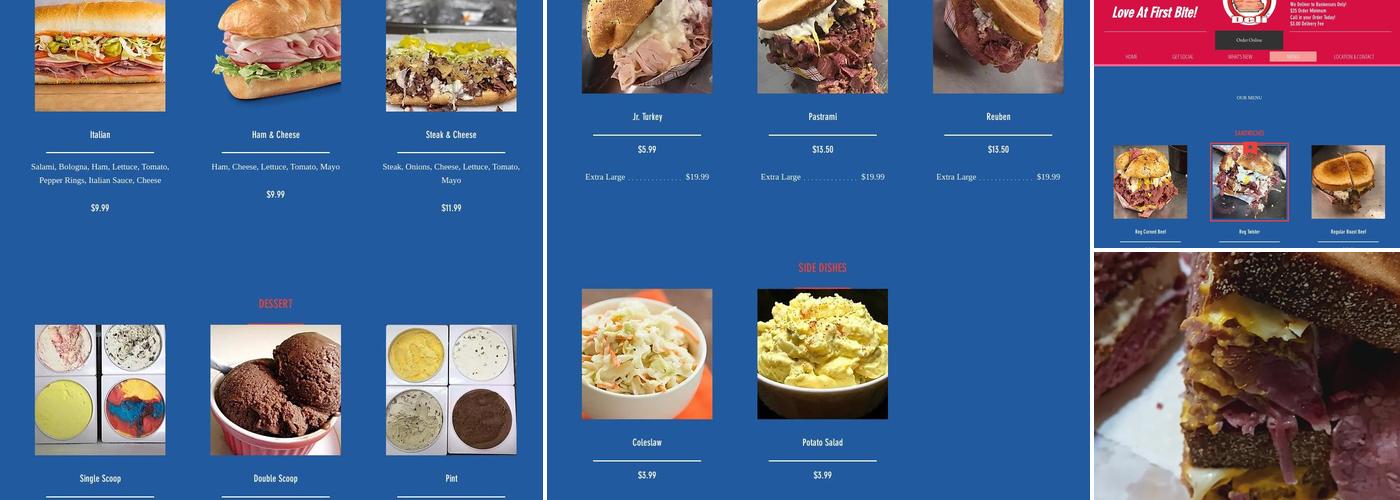 Mr. Corned Beef Menu