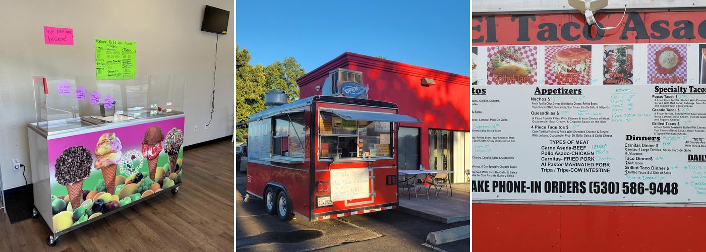 El Taco Asado Menu